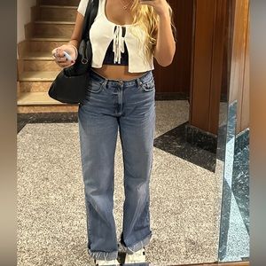 Zara Wide Leg Jeans